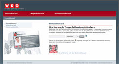 Desktop Screenshot of immobiliencard.at